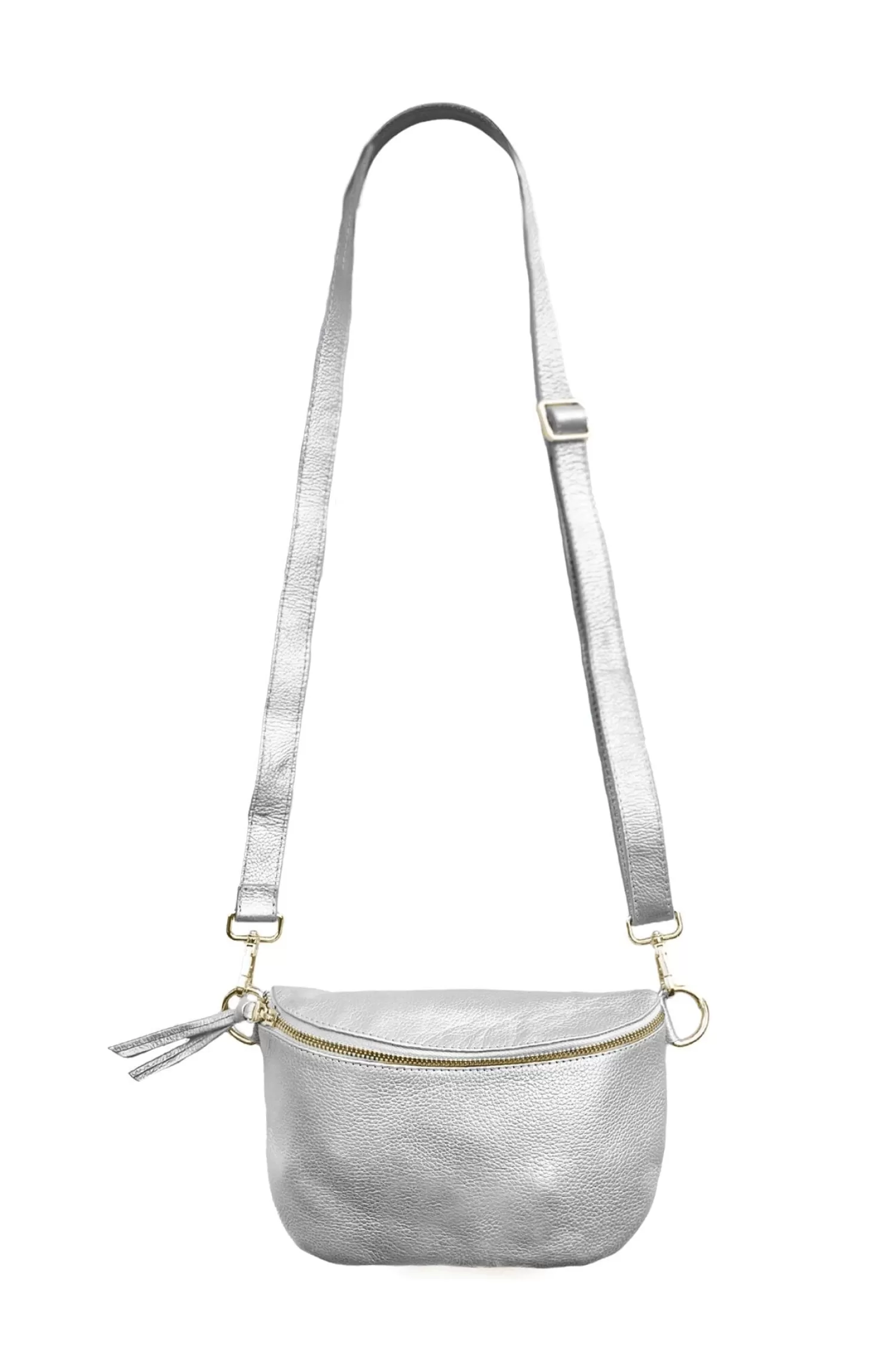 Carolina Cross Body | Handbags*Ramona Small Leather Handbag Silver