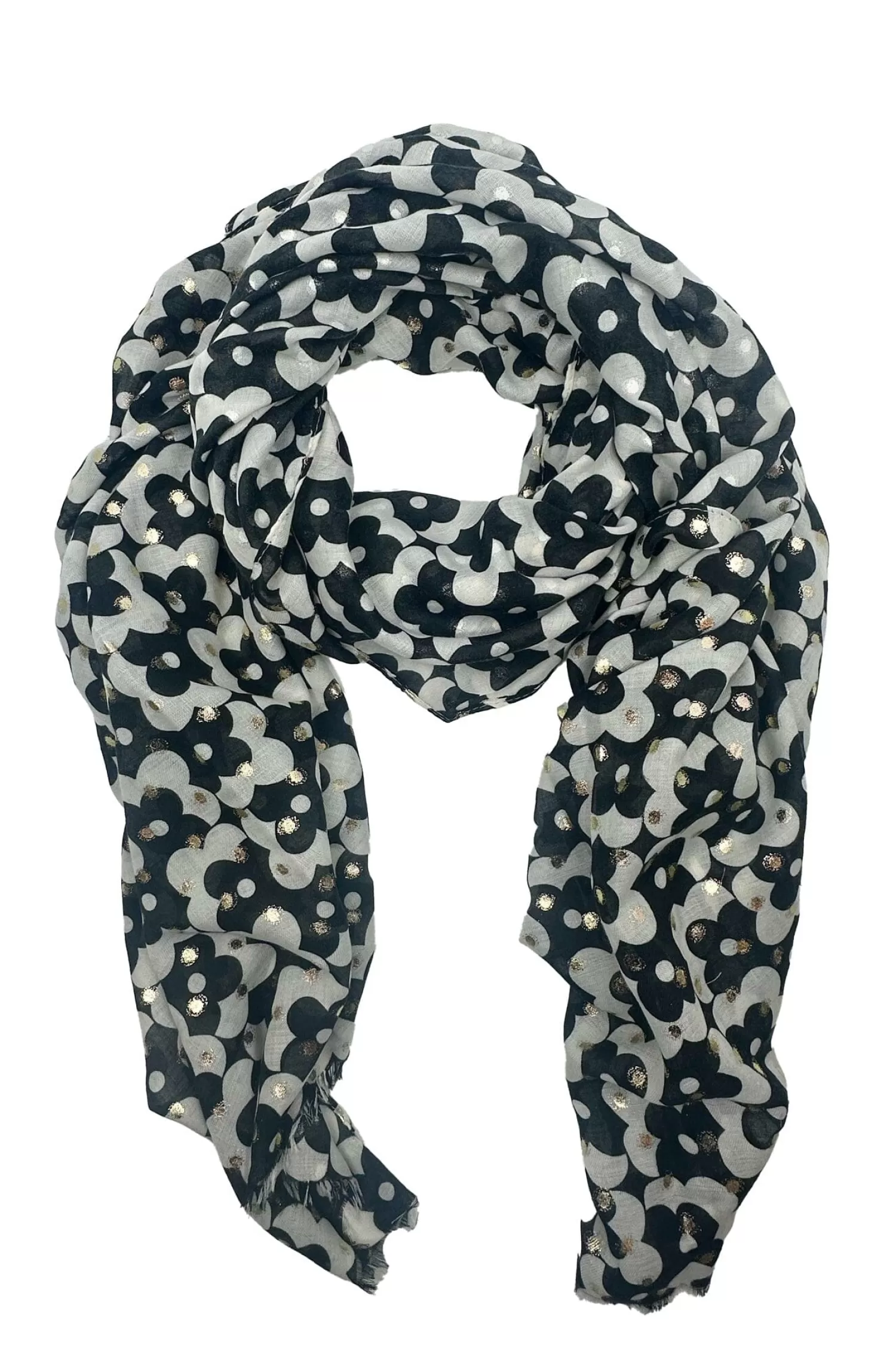 Carolina Scarves*Sara Scarf Black