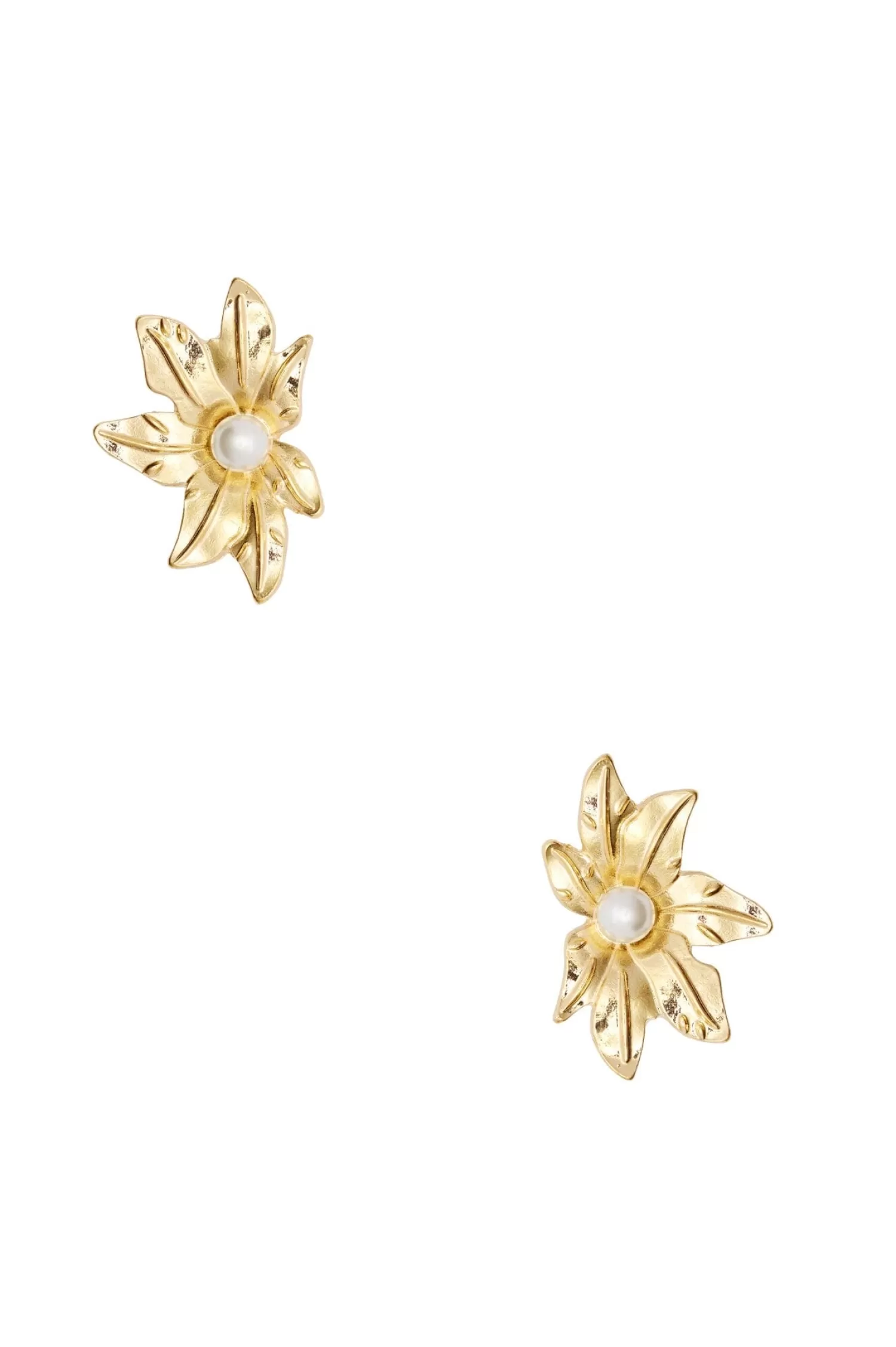 Carolina Earrings*Selah Floral Earrings Gold