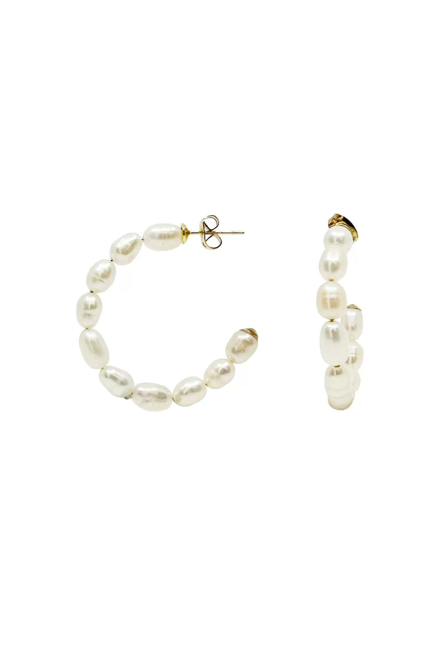 Carolina Earrings*Serene Pearl Earrings