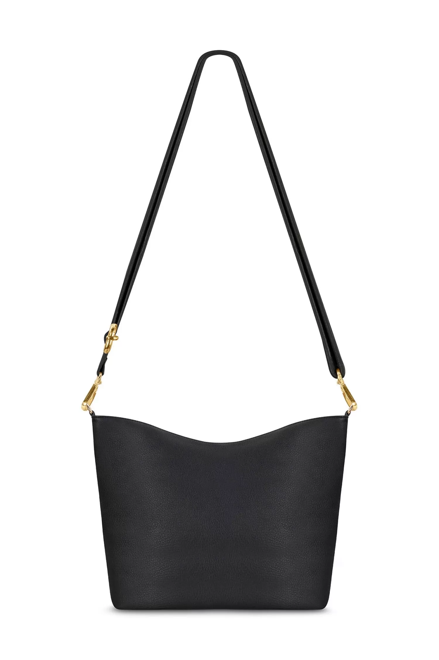 Carolina Totes | Handbags*Simonetta Leather Handbag Black