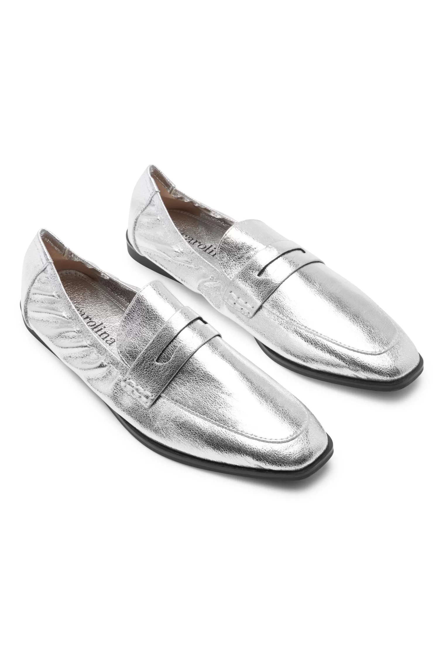 Carolina Flats & Loafers*Sonia Loafers Silver