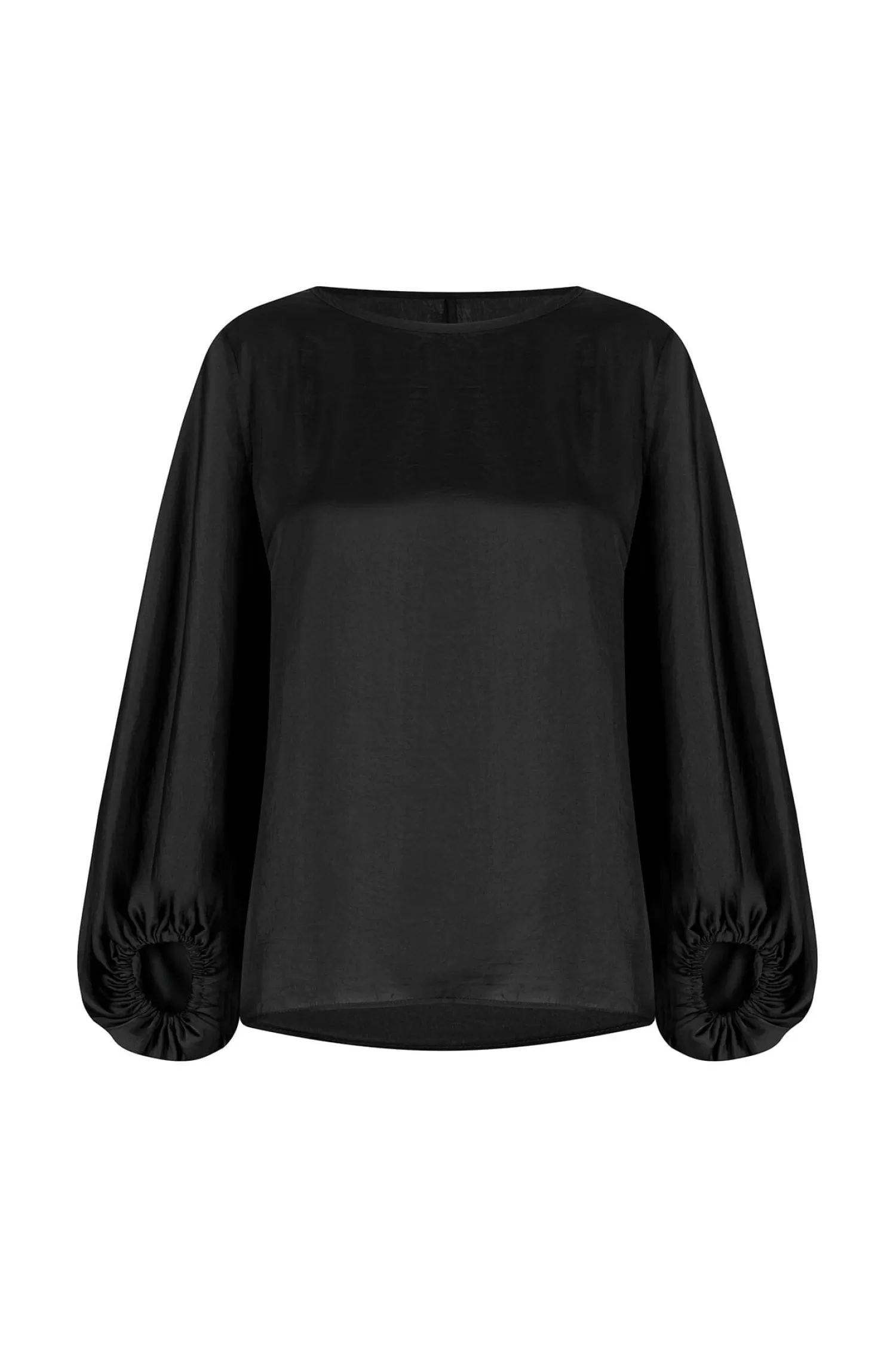 Carolina Sovana Tops | Long Sleeve*Sovana Round Neck Long Sleeve Top Black