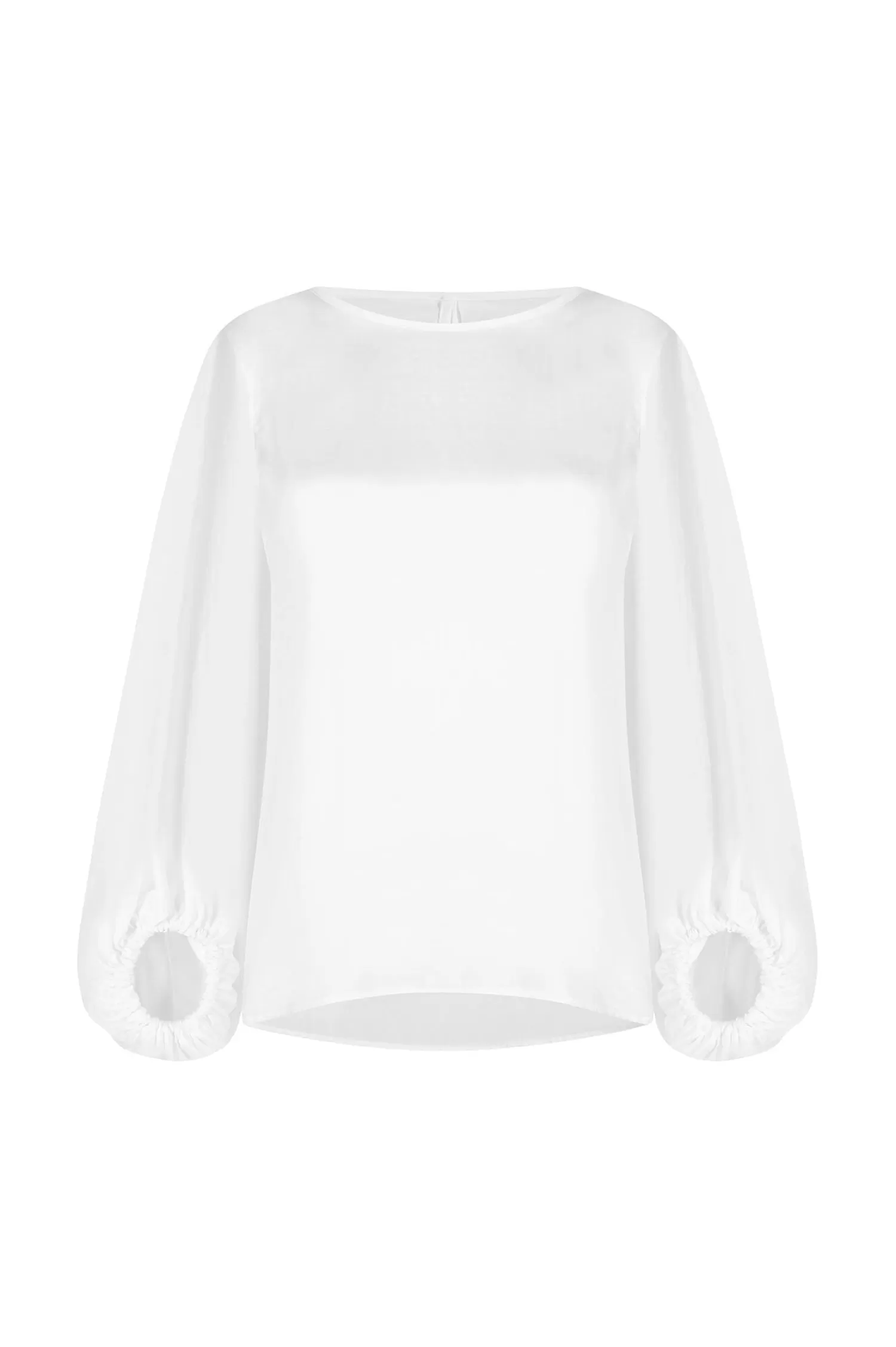 Carolina Sovana Tops | Long Sleeve*Sovana Round Neck Long Sleeve Top White