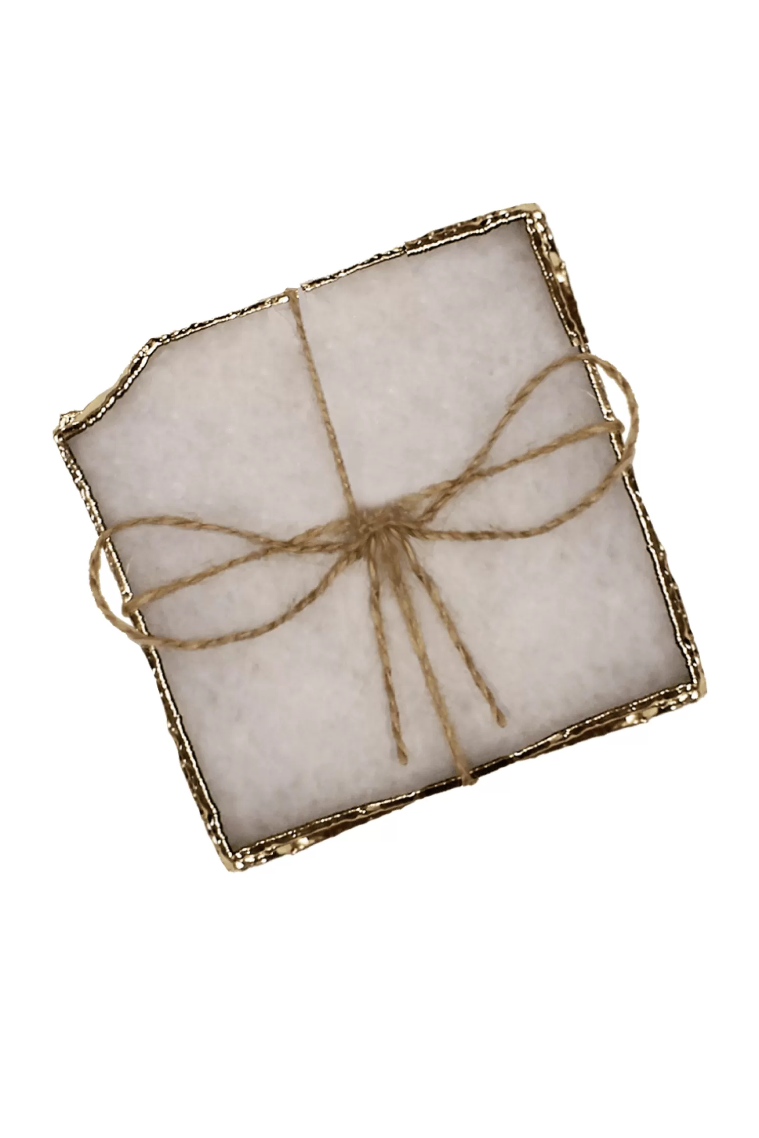 Carolina Homewares*White Quartz Coasters