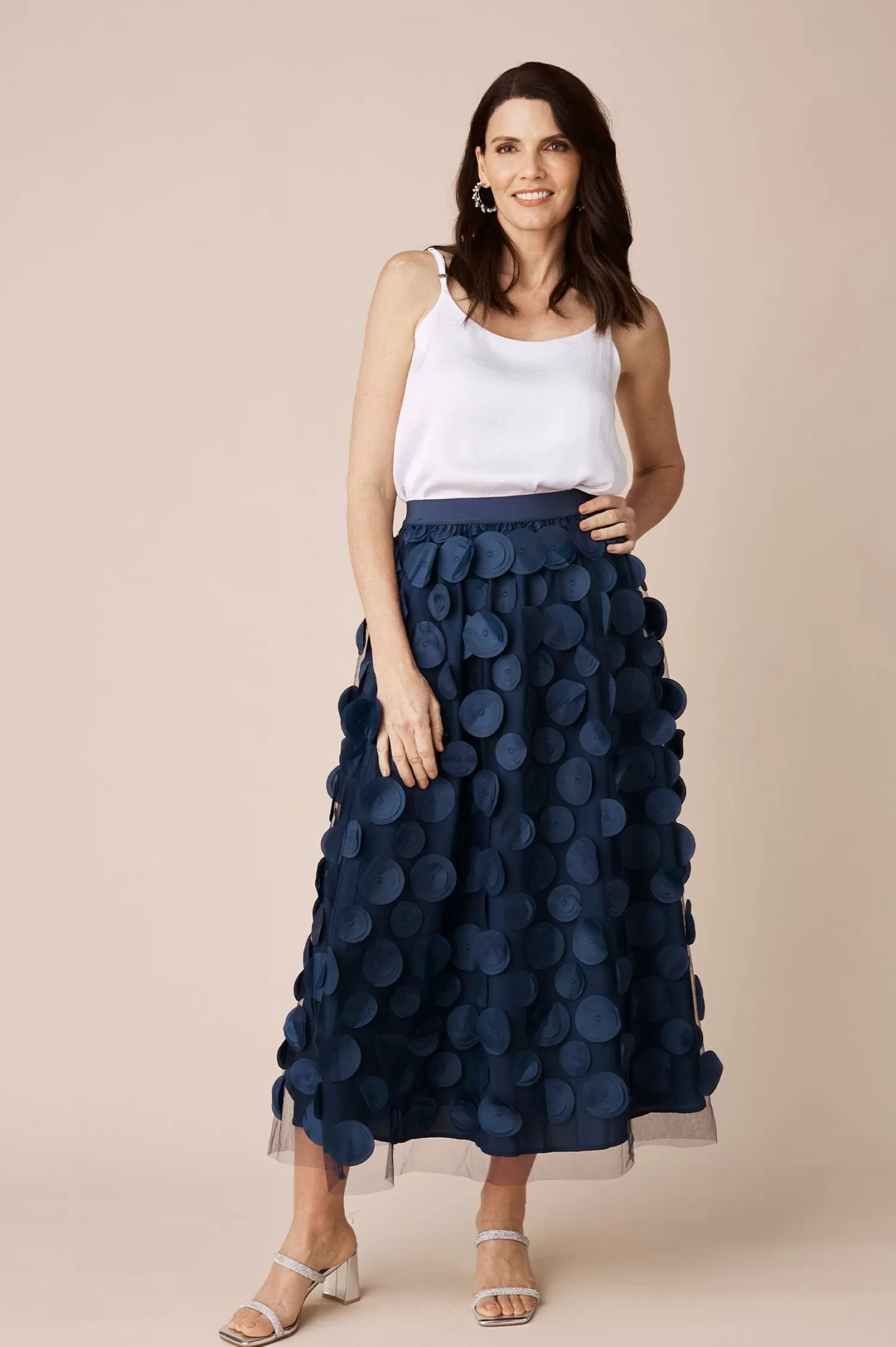 Carolina Skirts*Willow Skirt Navy