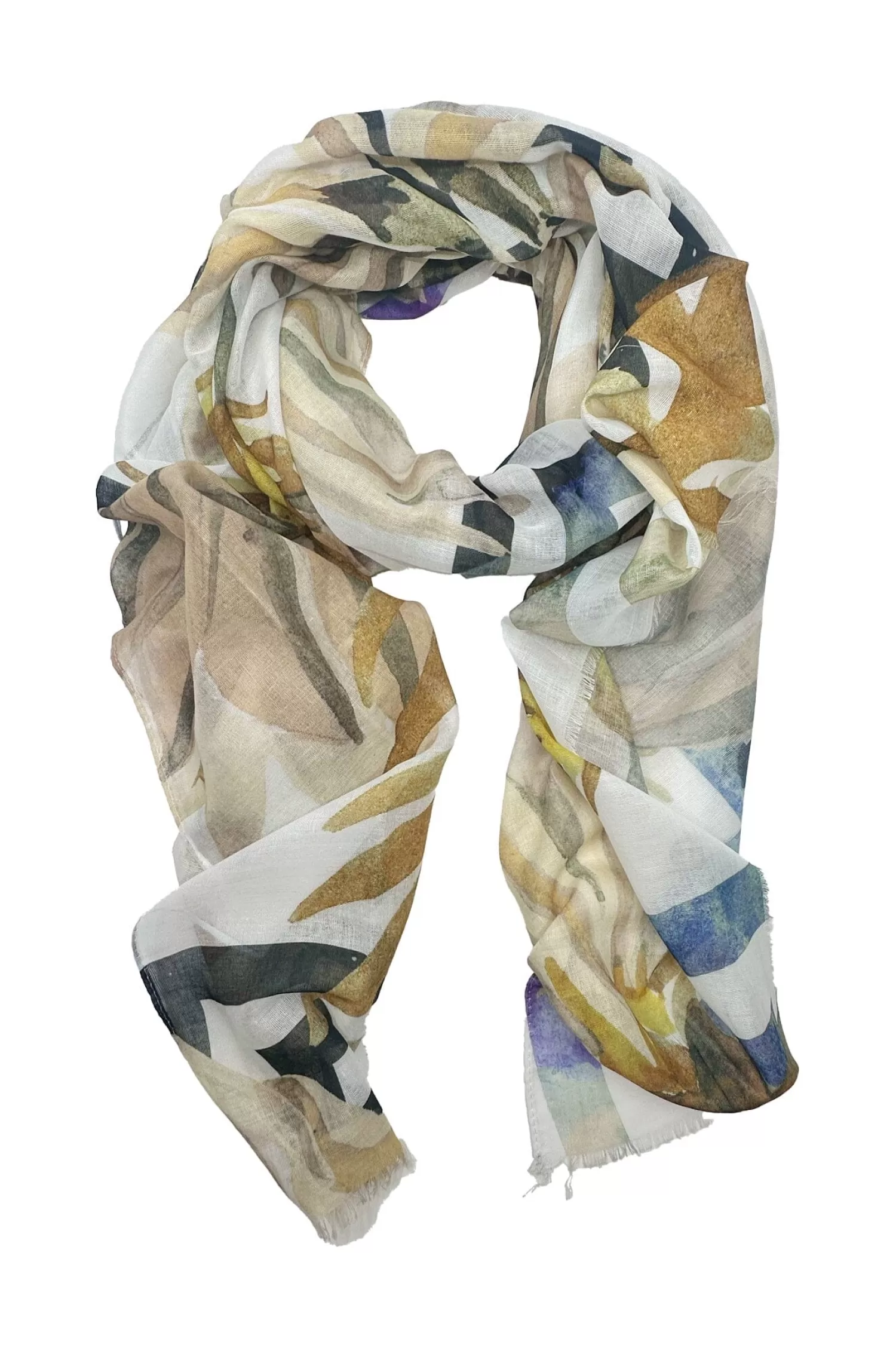 Carolina Scarves*Zahra Scarf Ivory